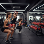 Captain America Round Dumbbells 10 to 50 LB Set