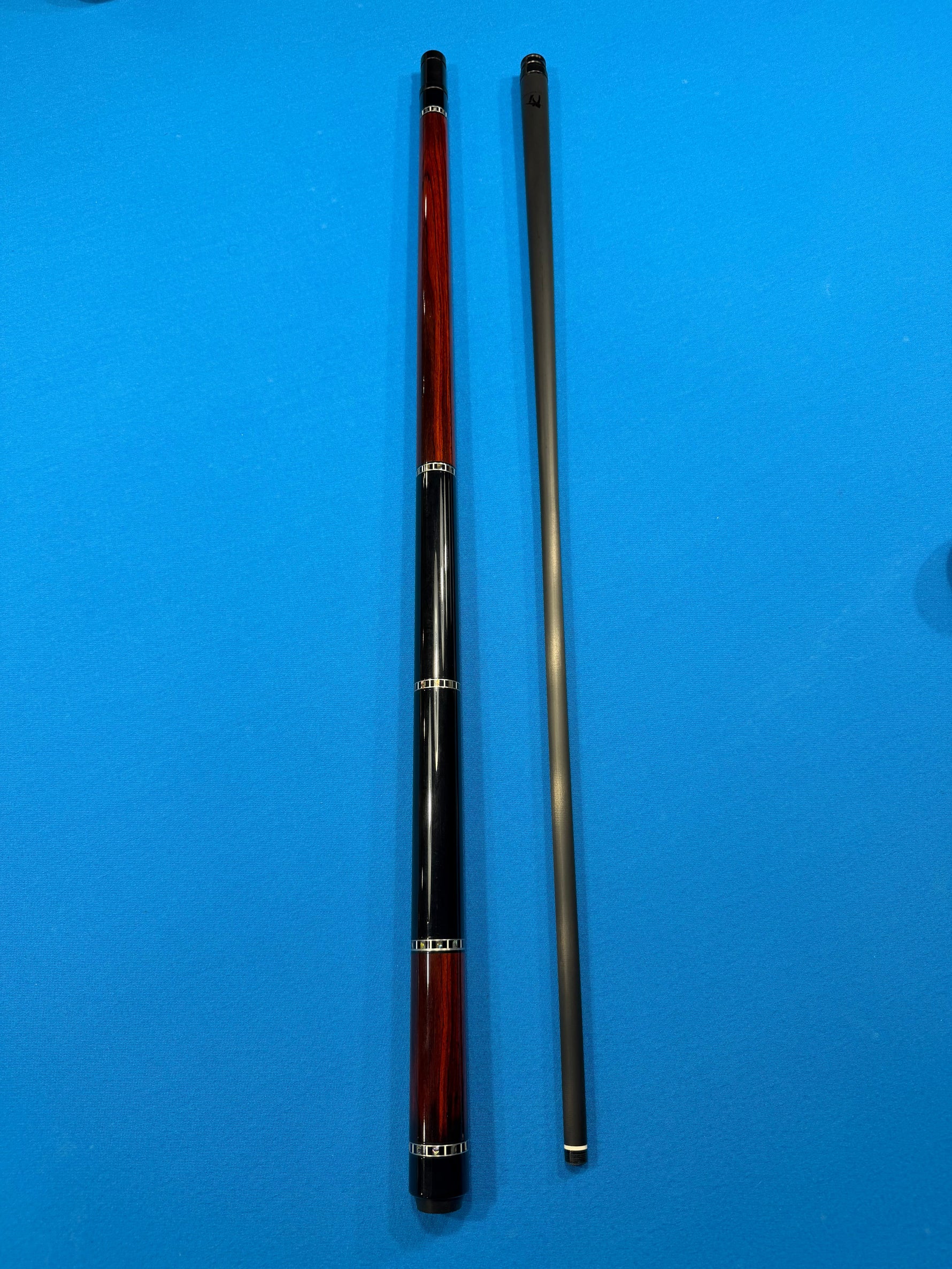 CSC Cocobolo cue with LD Carbon Fiber shaft (Complete cue)
