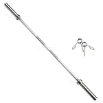 HAJEX Olympic and Standard Barbell Bars 4Ft, 5Ft, 6Ft and 7Ft