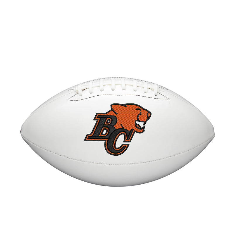 Wilson CFL Team Autograph - Bc Football