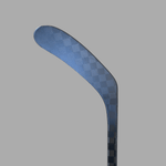 Bâton de hockey Pro All Black V1 - Enfant