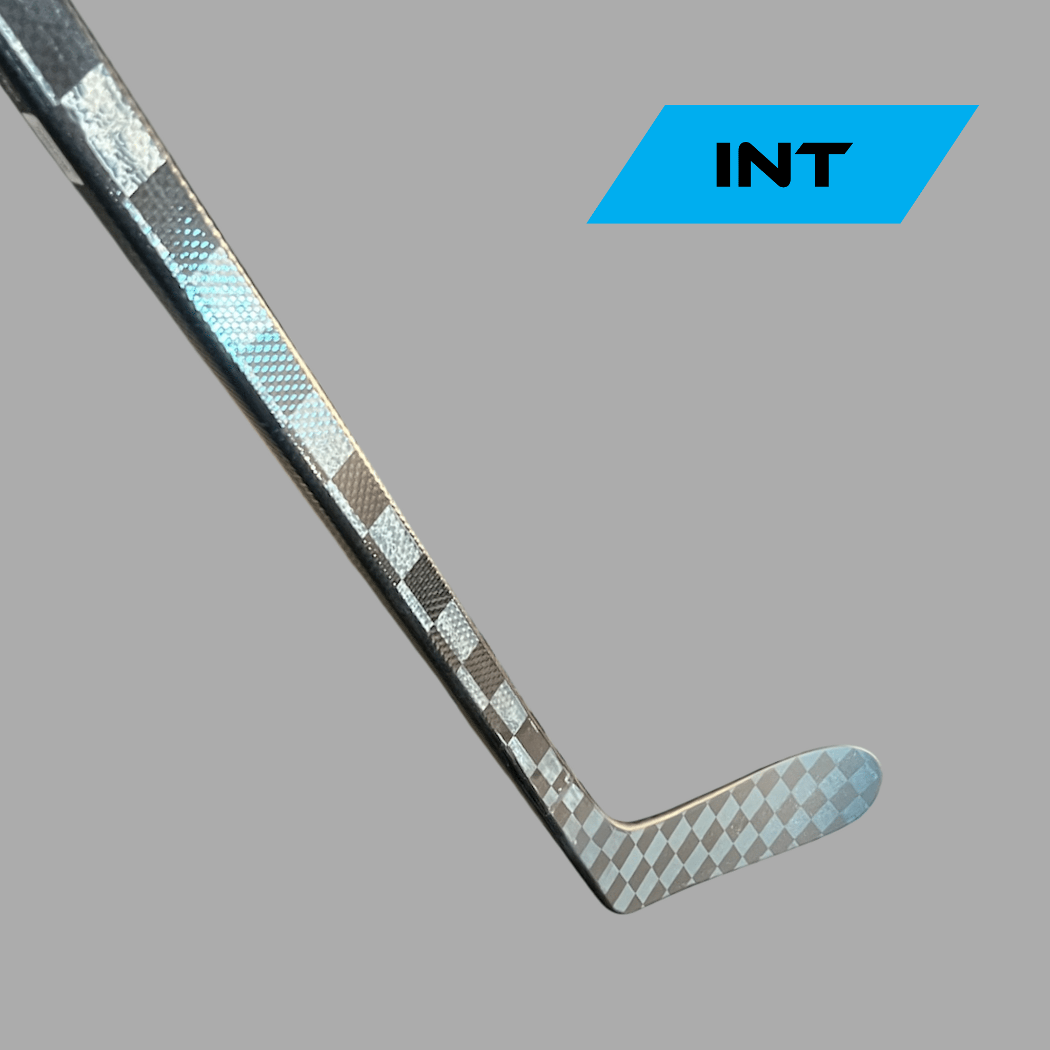 Bâton de hockey Pro All Black V1 - Intermédiaire