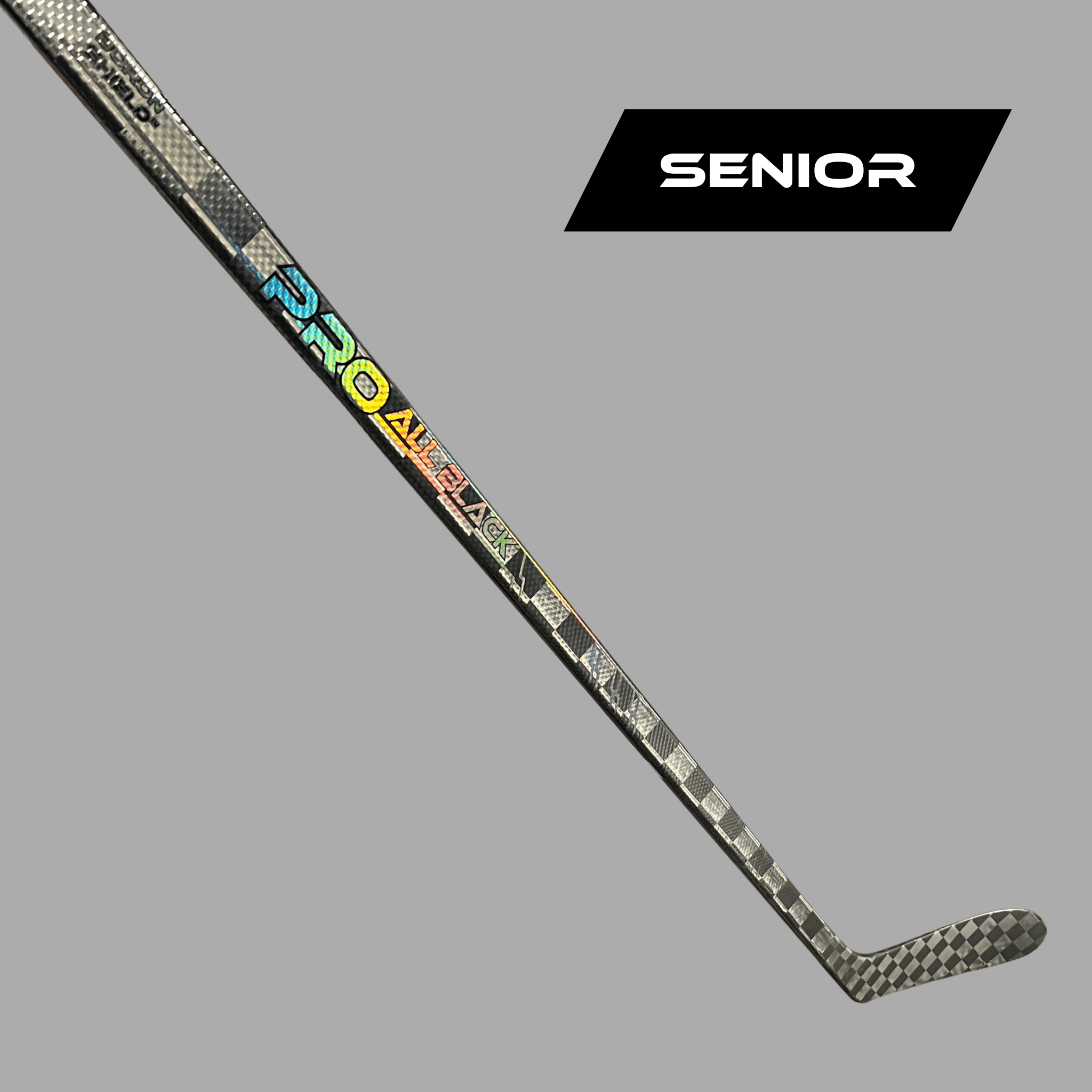 Bâton de hockey Pro All Black V2 – Senior