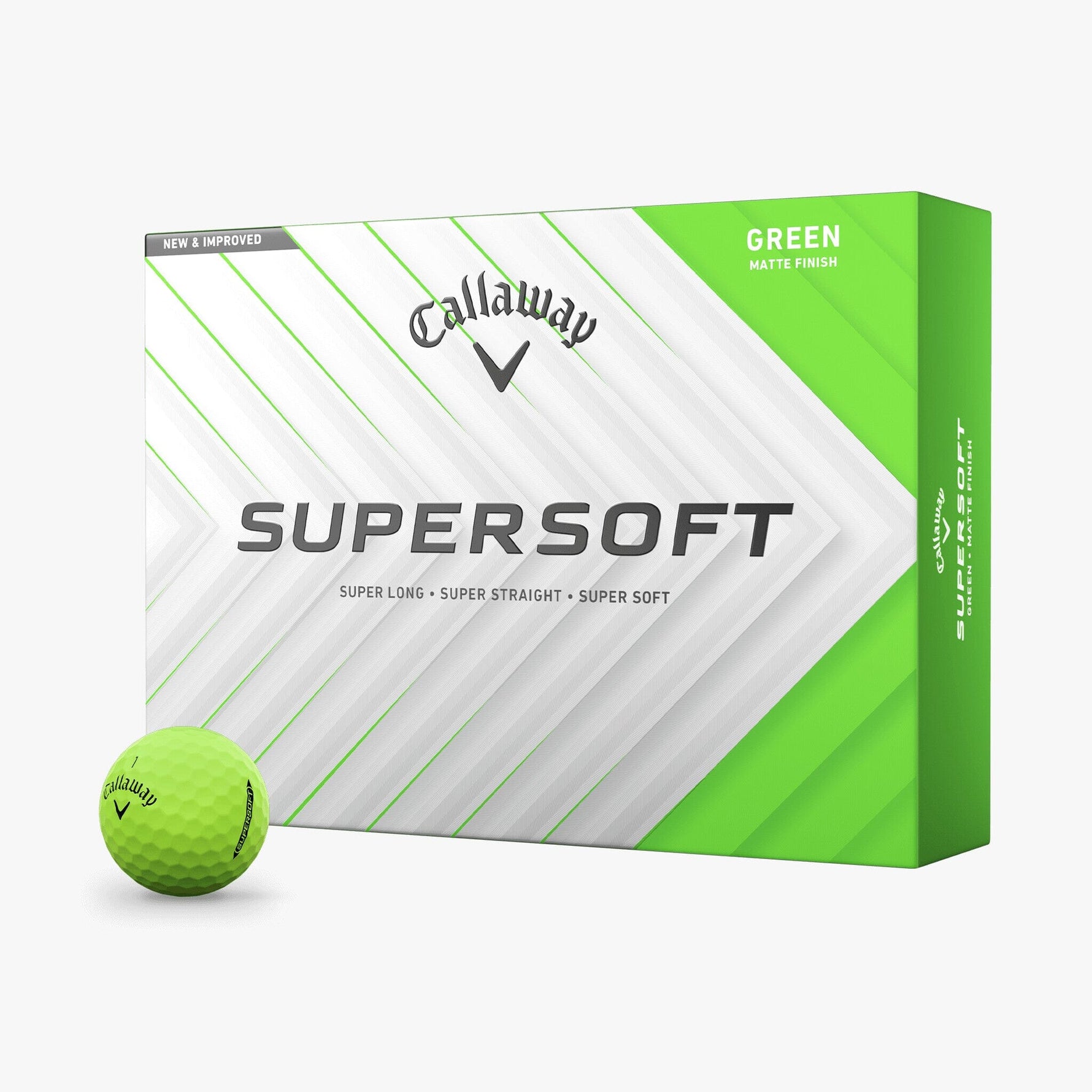 Balles de golf Callaway SuperSoft Matte 2025