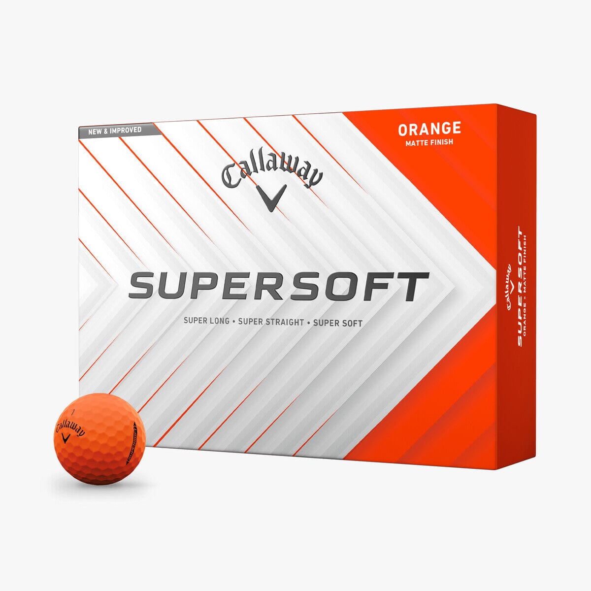 Balles de golf Callaway SuperSoft Matte 2025