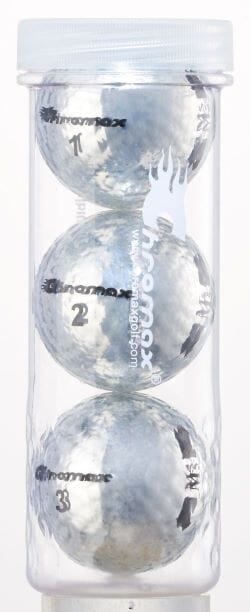 Lot de 3 balles de golf Chromax M5 