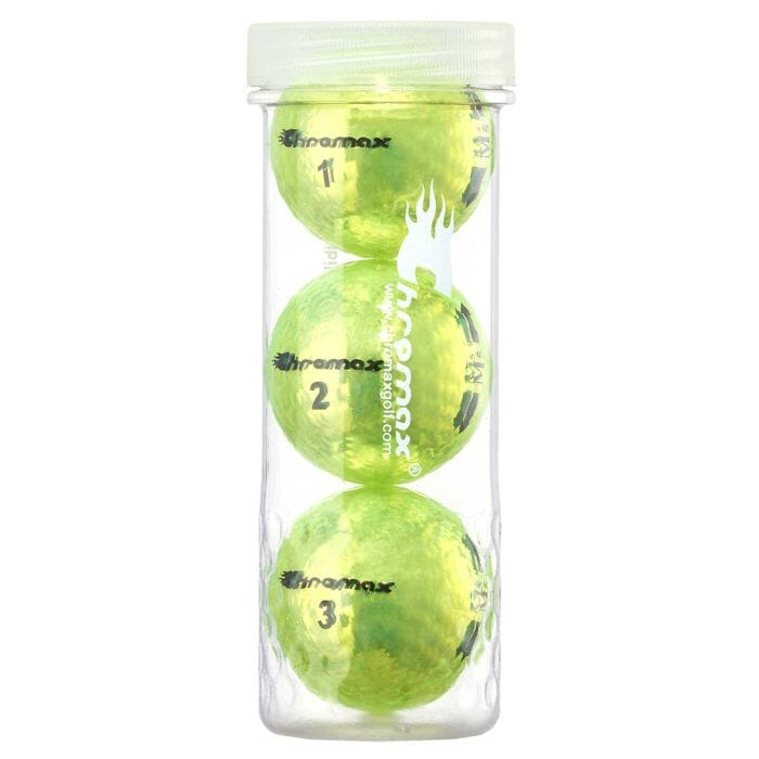 Lot de 3 balles de golf Chromax M5 