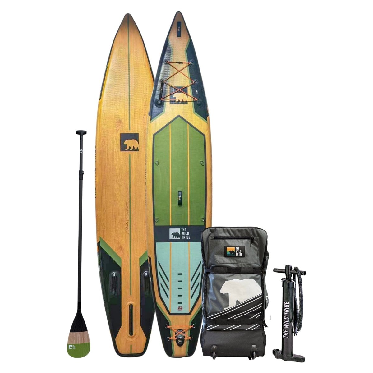 Planche de paddle gonflable Columbia S 12'6 verte