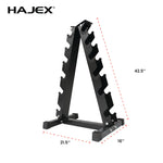 Steel Dumbbell Racks Vertical & Horizontal (3, 6, 8, 10 Levels)