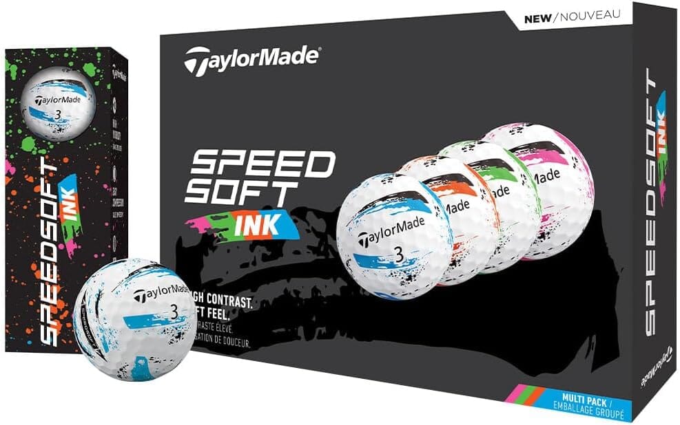 Balles de golf TaylorMade TM25 SpeedSoft Ink Multi 