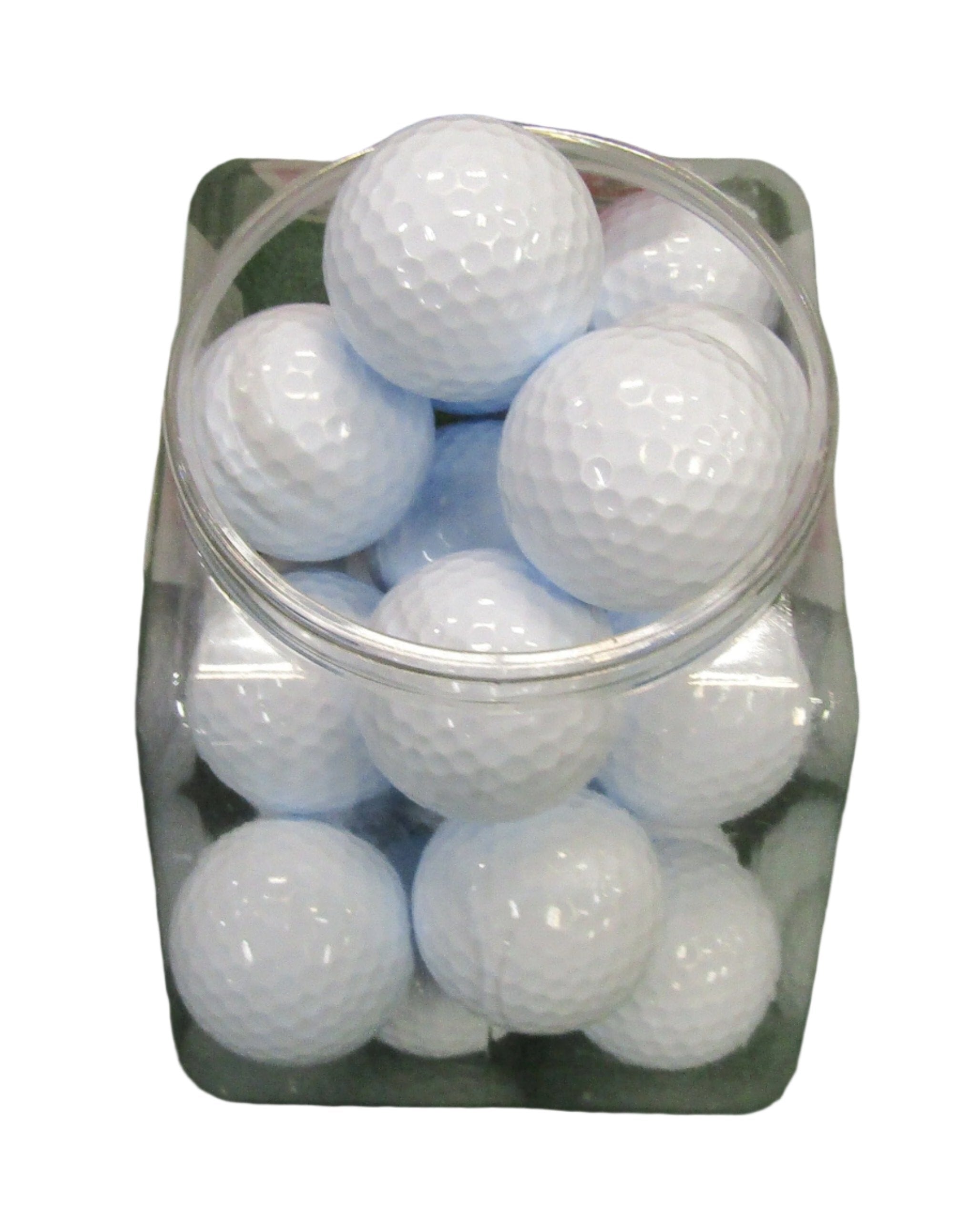 Balles de golf d'entraînement Volf Golf blanches en vrac, 2 couches, VG10276 