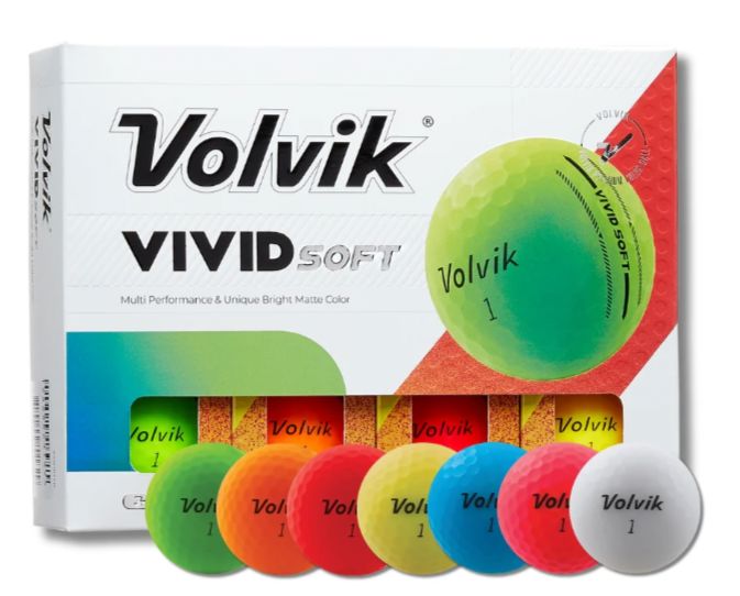 Balles de golf Volvik Vivid Soft