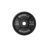 Cast Iron Weight Plates - Standard, Olympic in LBs, KGs