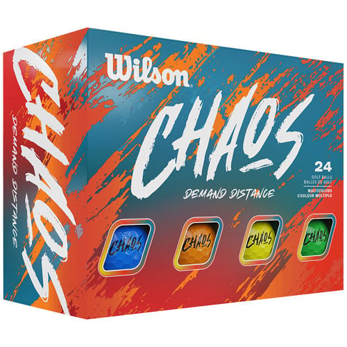 Balles de golf WILSON Chaos Coloured 