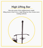 Adjustable Workout Bench with Weight Sets